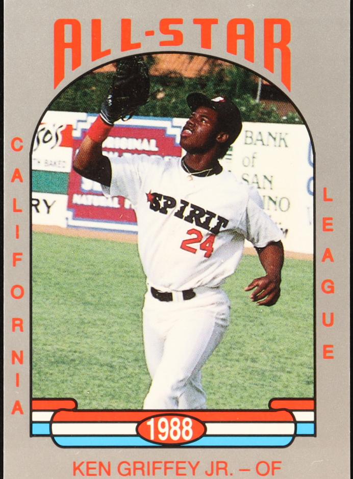 1988 Cal League All-Stars Baseball Ken Griffey Jr. #26 PSA 10