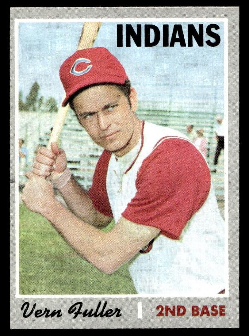 1970 Topps Baseball Vern Fuller #558 PSA 9