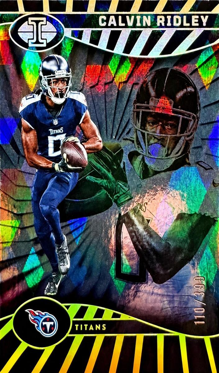 2024 Panini Illusions Football Cubic Trophy Collection Calvin Ridley #90