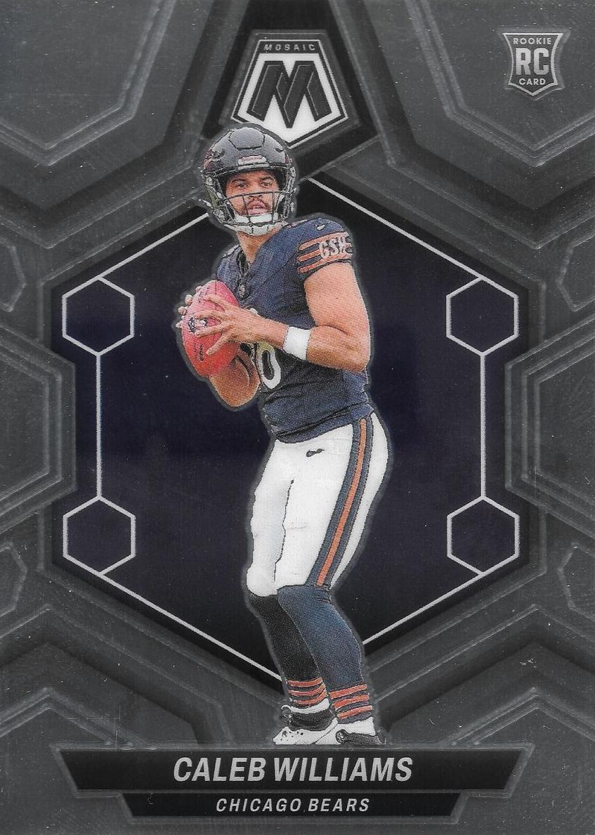 2024 Panini Mosaic Football Caleb Williams #301 RAW Ungraded