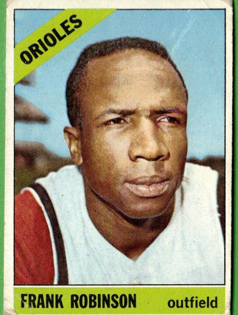 1966 Topps Baseball Frank Robinson #310 PSA 6