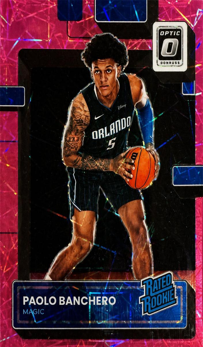 2022 Donruss Optic Basketball Pink Velocity Paolo Banchero #221