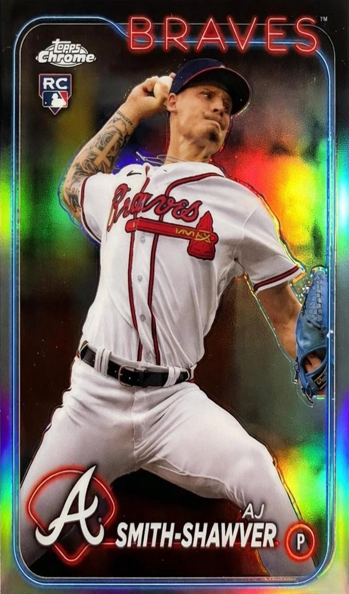 2024 Topps Chrome Baseball Refractor AJ Smith-Shawver #19 PSA 10