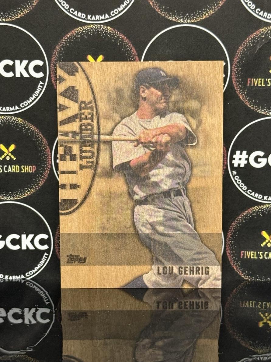 2024 Topps Update Baseball Lou Gehrig #HL-46 PSA 9