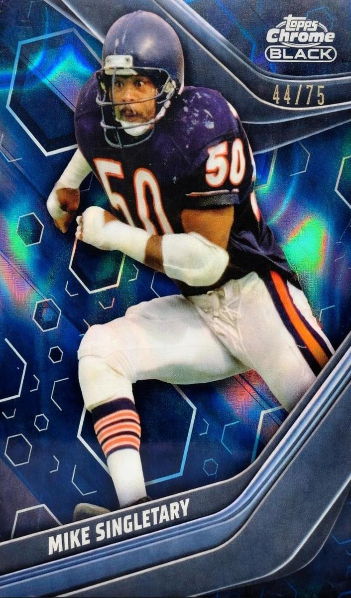 2023 Topps Composite Football Blue Refractor Mike Singletary #110