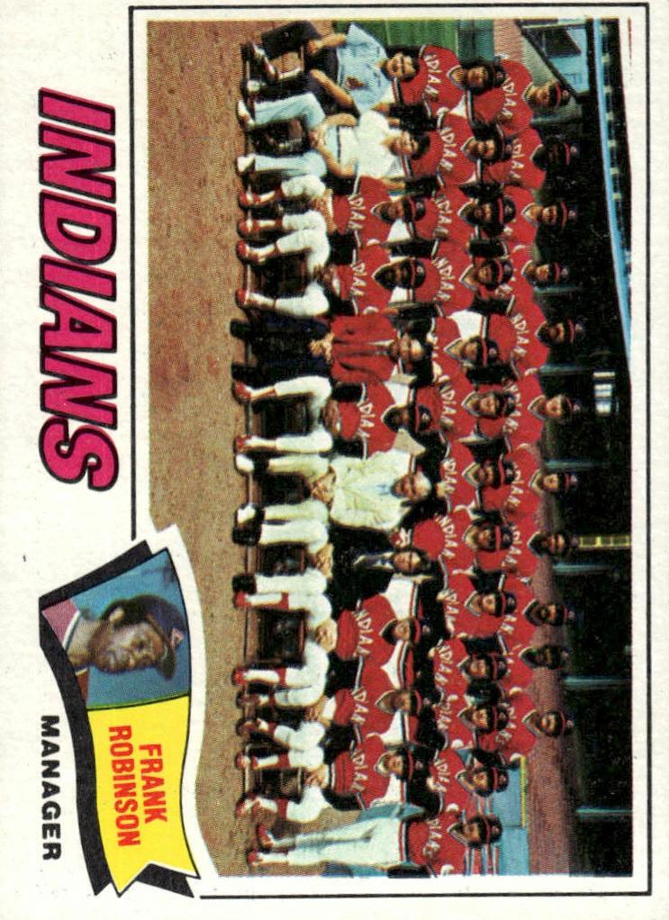 1977 Topps Baseball Cleveland Indians #18