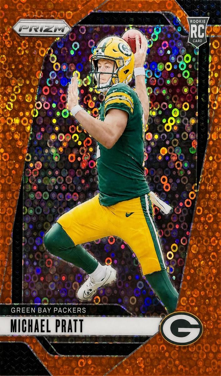 2024 Panini Prizm Football Disco Michael Pratt #379 PSA 7.5