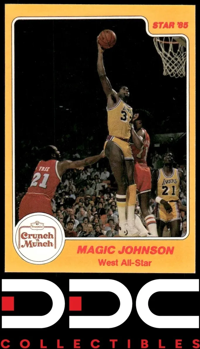 1985 Star Basketball Magic Johnson #10 BGS 8.5
