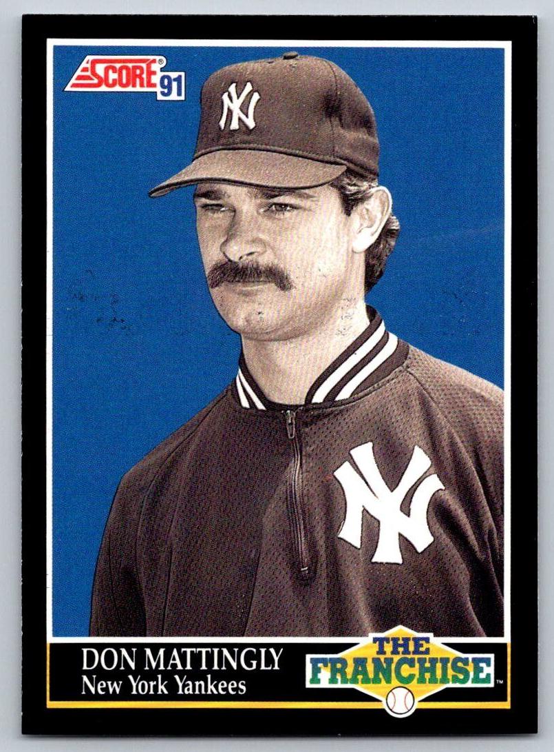1991 Score Baseball Don Mattingly #856 PSA 9
