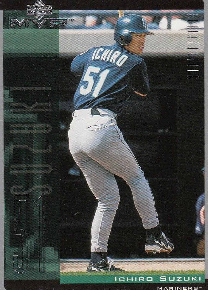 2001 Upper Deck MVP Baseball Ichiro Suzuki #60 PSA 8.5