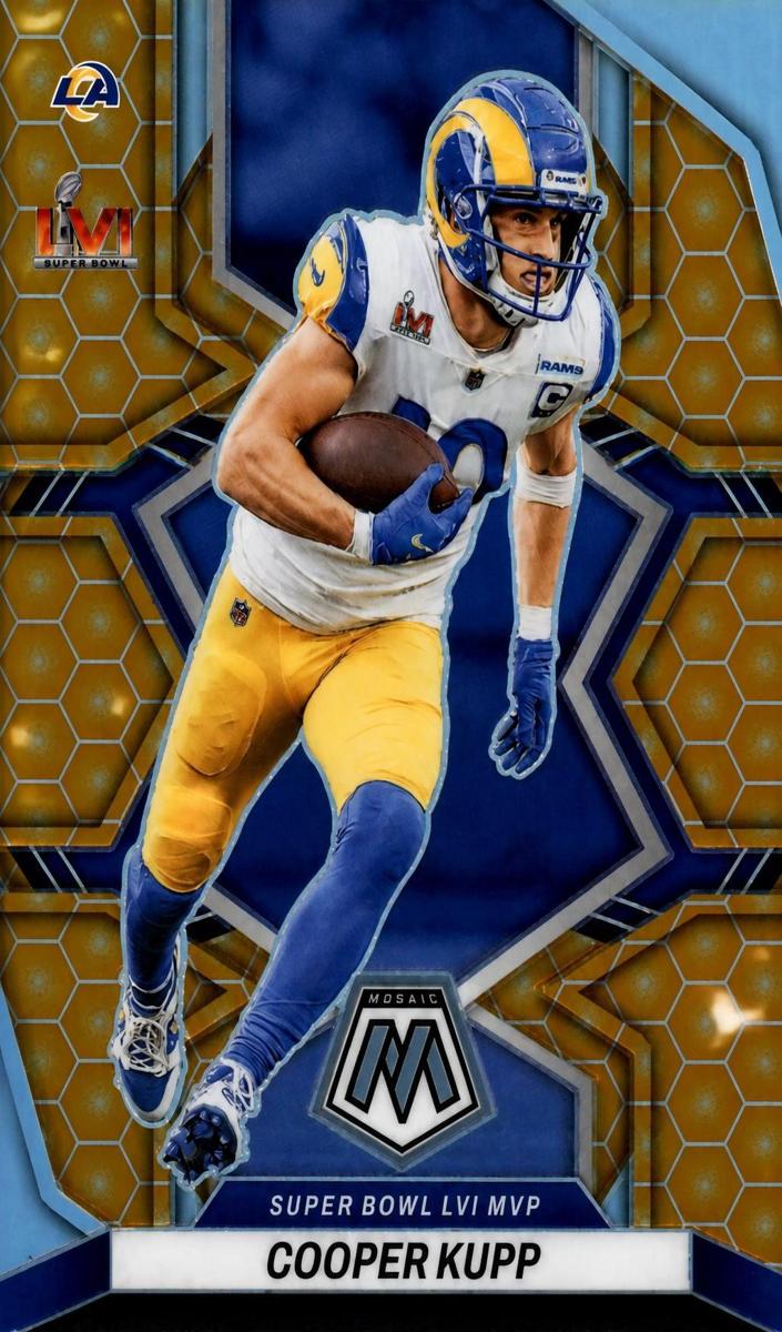 2022 Panini Mosaic Football Honeycomb Cooper Kupp #299 PSA 9