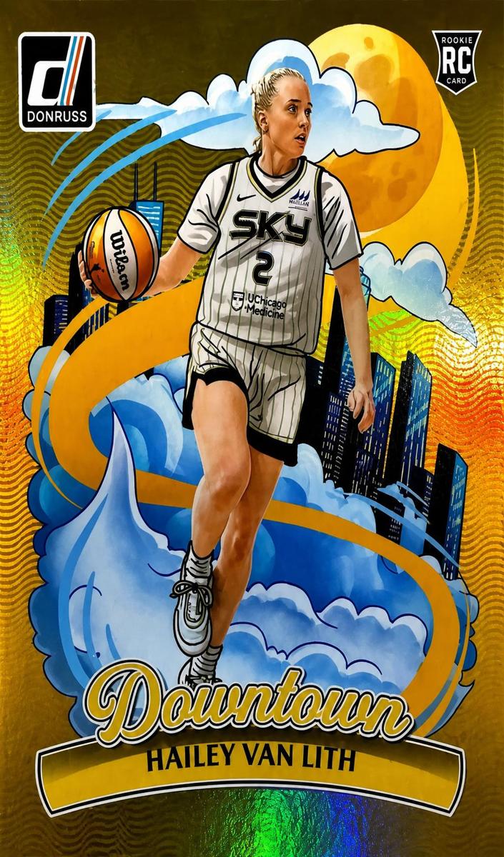 2025 Panini Donruss WNBA Basketball Hailey Van Lith #14
