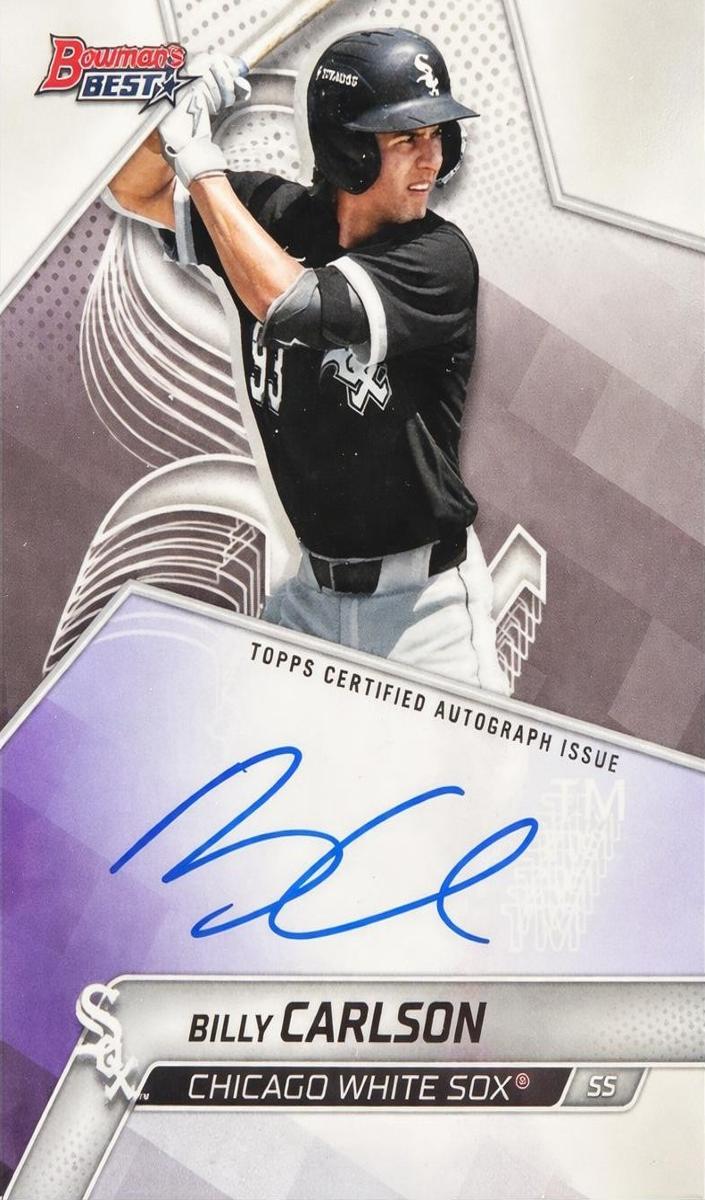 2025 Bowman's Best Baseball Refractor Billy Carlson #B25-BCA