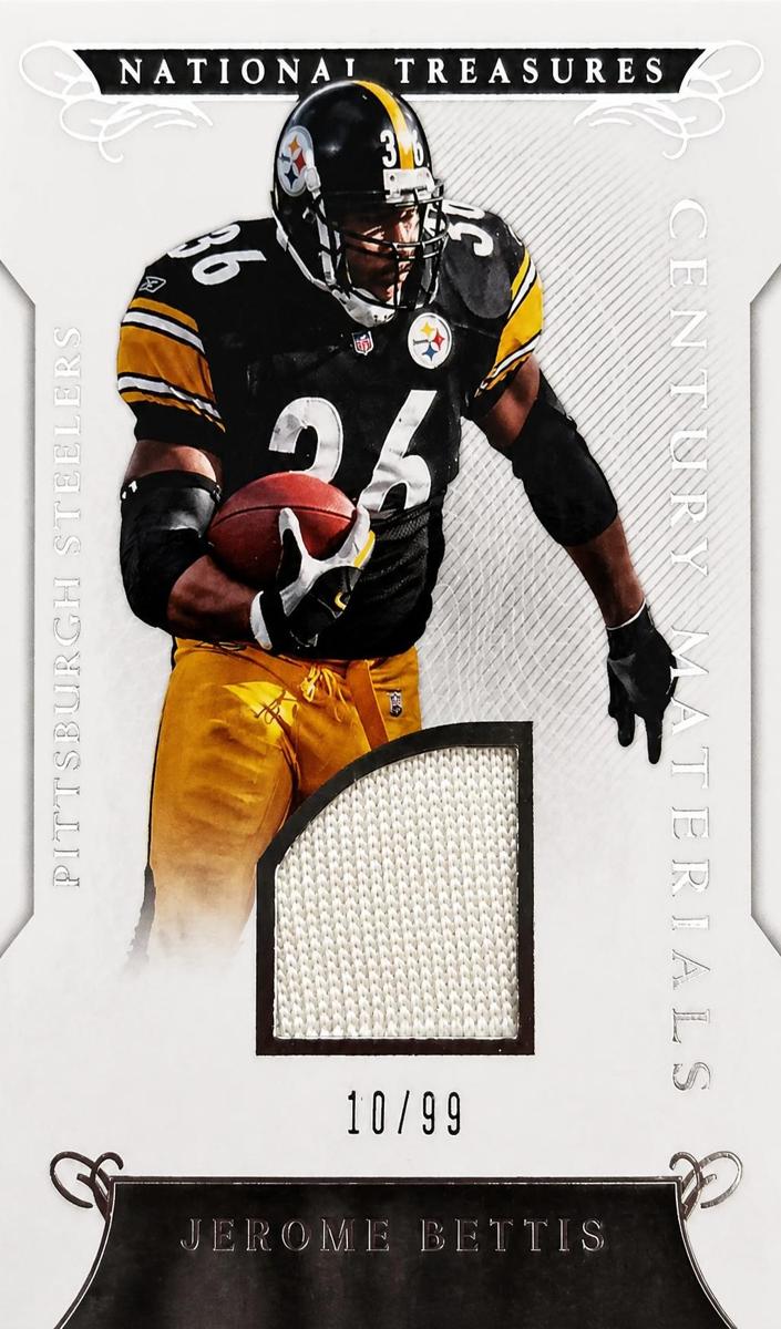 2016 Panini National Treasures Football Jerome Bettis #46