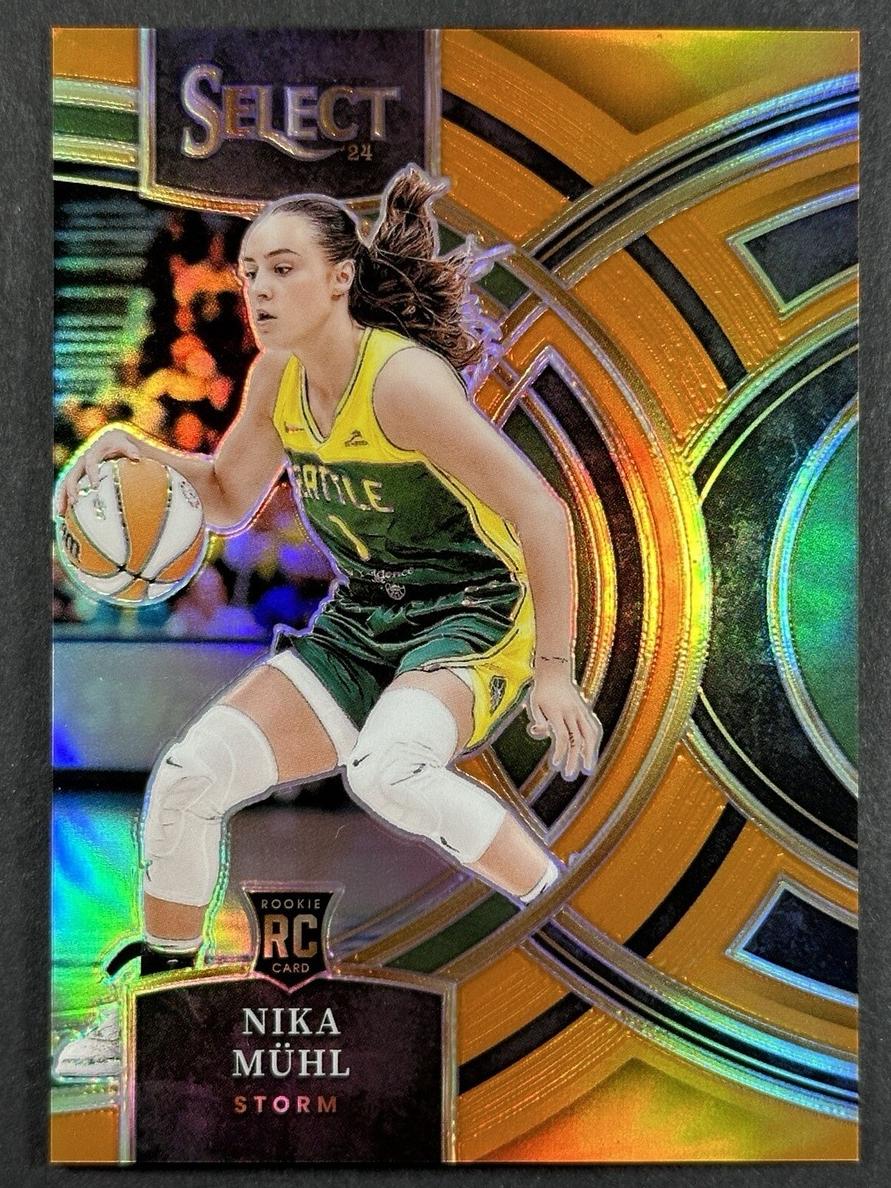 2024 Panini Select WNBA Basketball Orange Nika Muhl #162 BGS 9.5