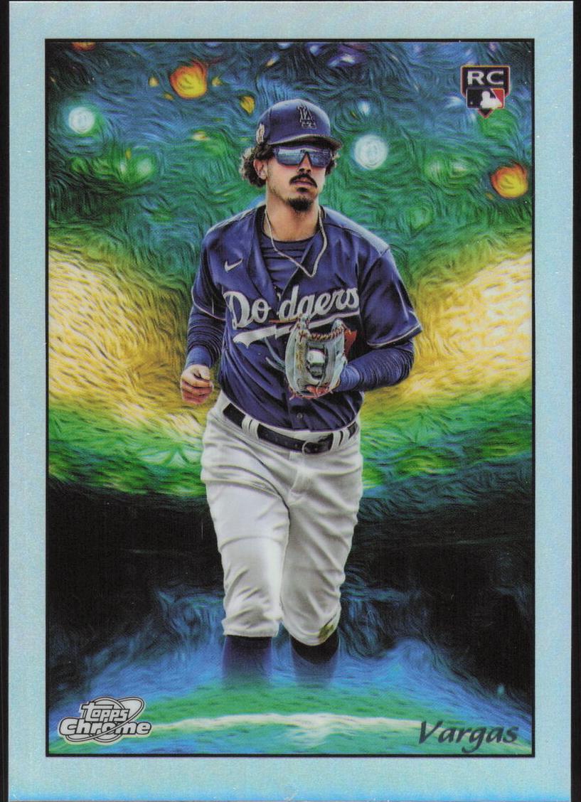 2023 Topps Cosmic Chrome Baseball Miguel Vargas #STN-24 PSA 10