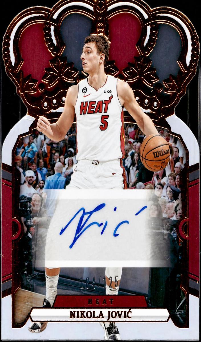 2023 Panini Crown Royale Basketball Nikola Jovic #CA-JOV