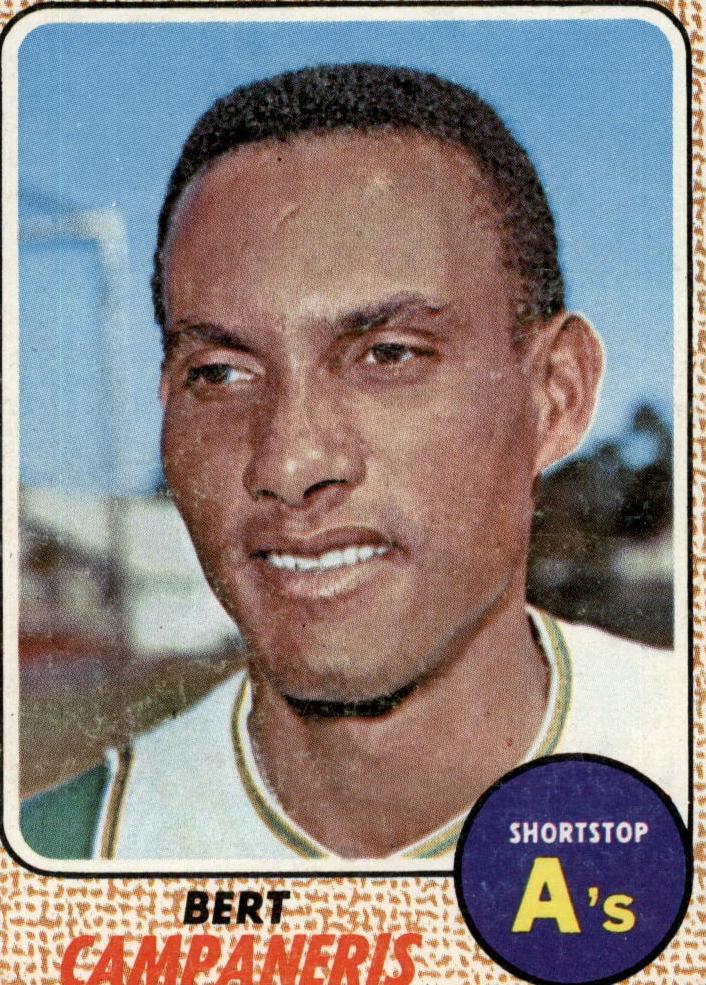 1968 Topps Baseball Bert Campaneris #109