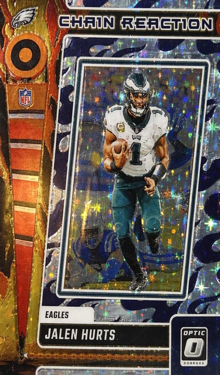 2023 Donruss Optic Football Purple Stars Jalen Hurts #CR-JH PSA 9