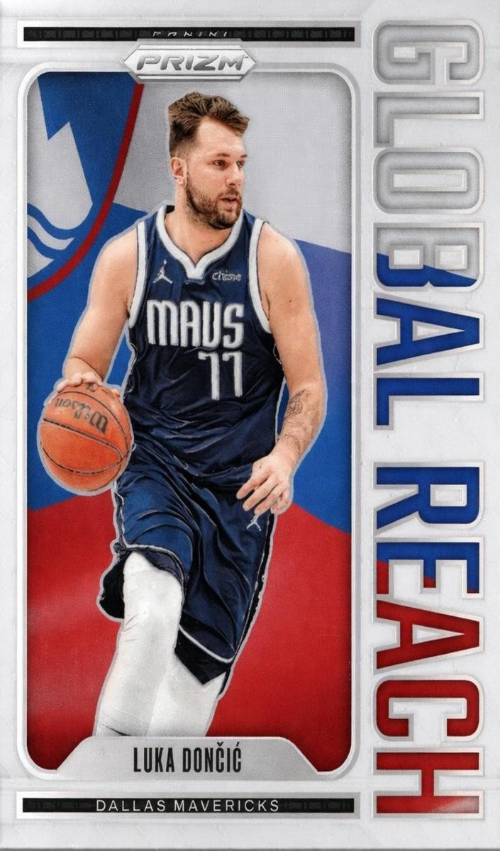 2024 Panini Prizm Basketball Silver Luka Doncic #8 PSA 9