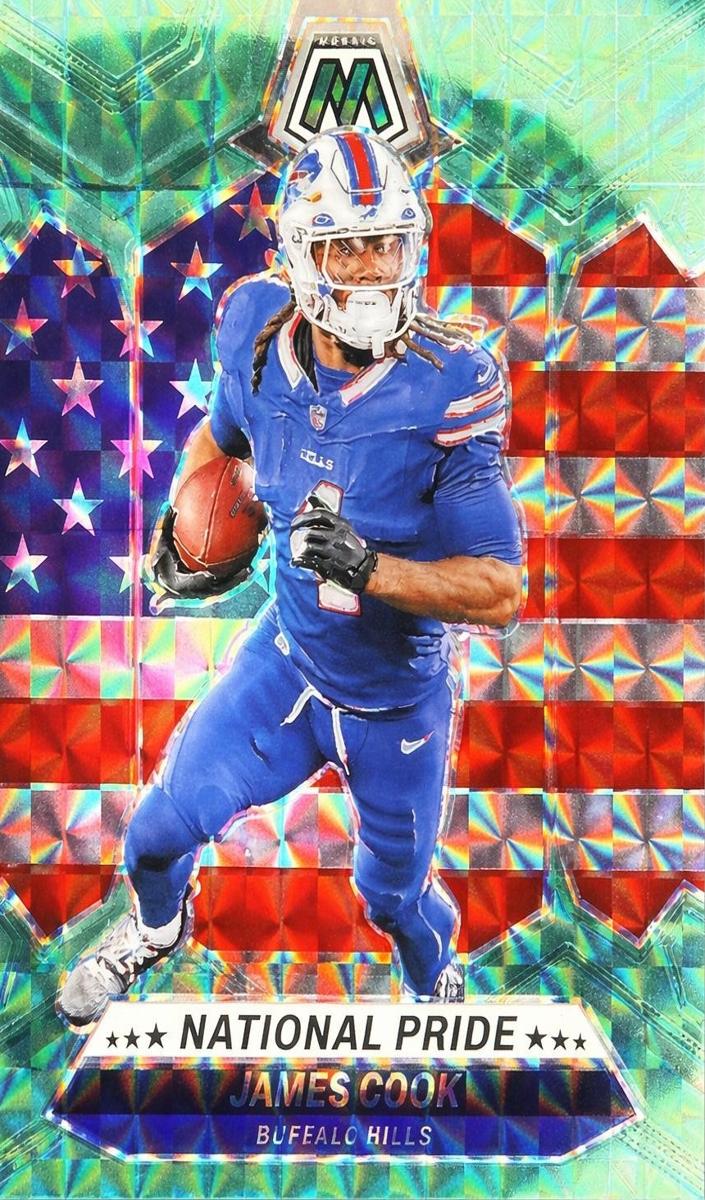 2024 Panini Mosaic Football Green James Cook #259