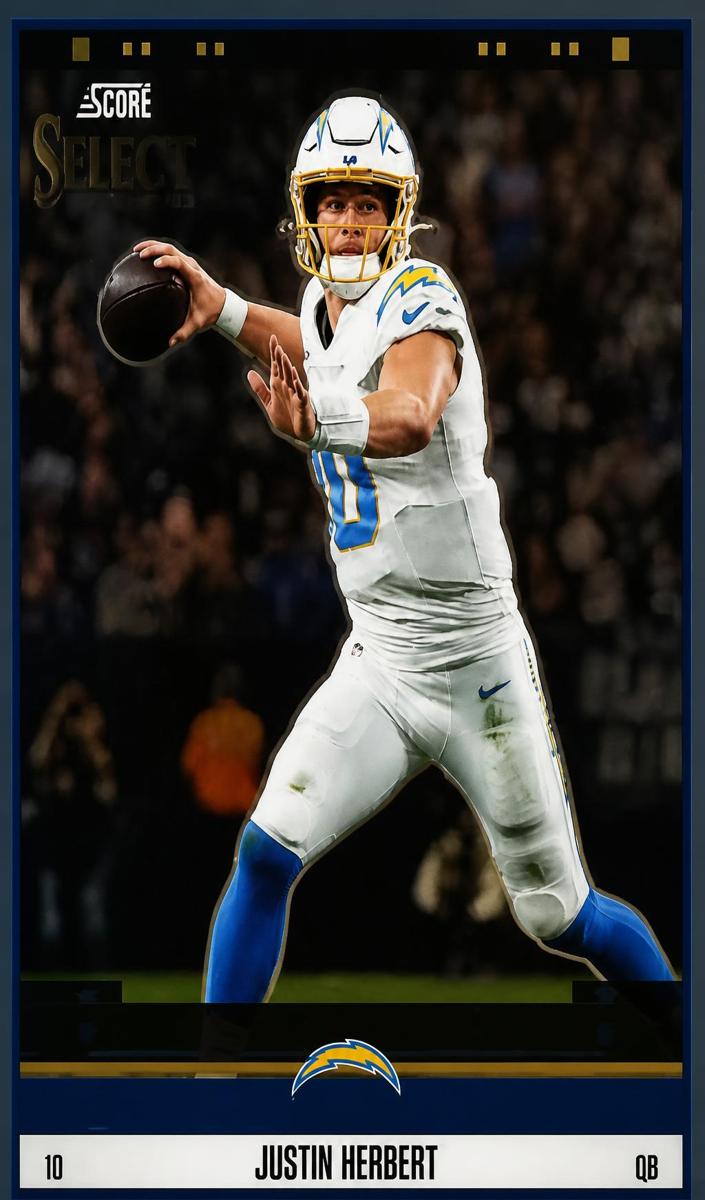 2025 Panini Select Football Justin Herbert #15
