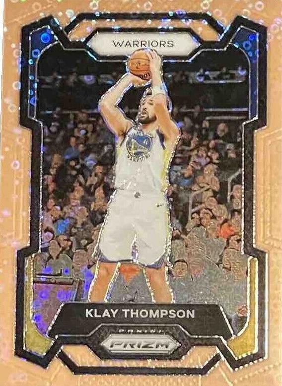 2023 Panini Prizm Basketball Fast Break Bronze Klay Thompson #109