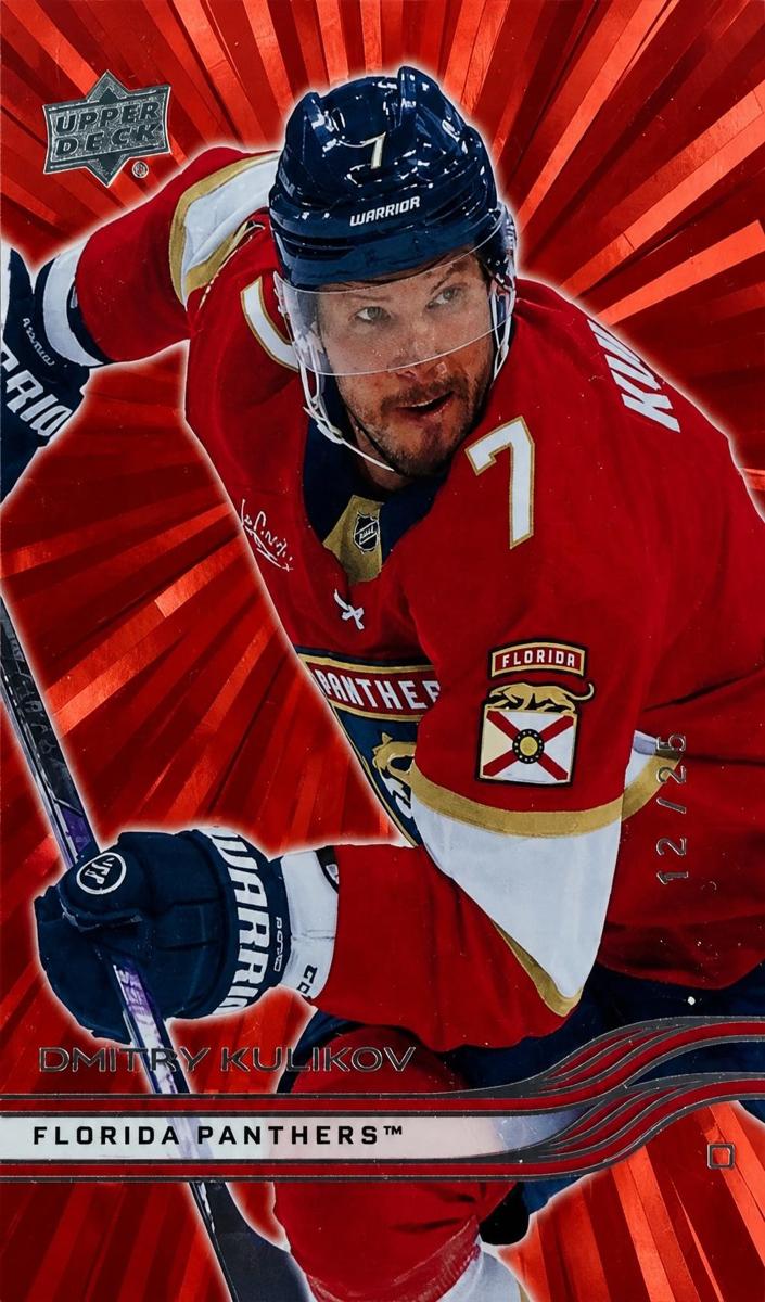 2025 Upper Deck Hockey Outburst Red Dmitry Kulikov #73