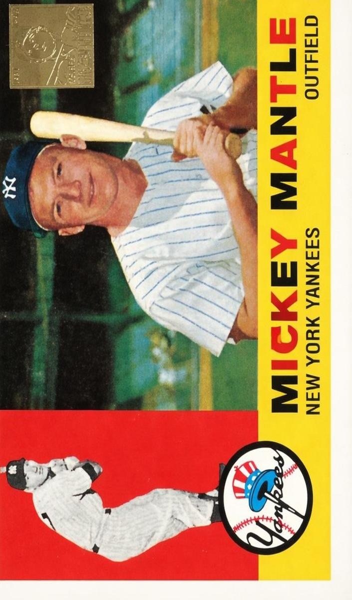 1996 Topps Baseball Mickey Mantle #10 PSA 9