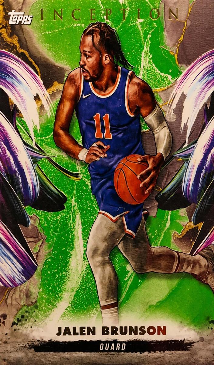 2024 Topps Inception Basketball Green Jalen Brunson #64