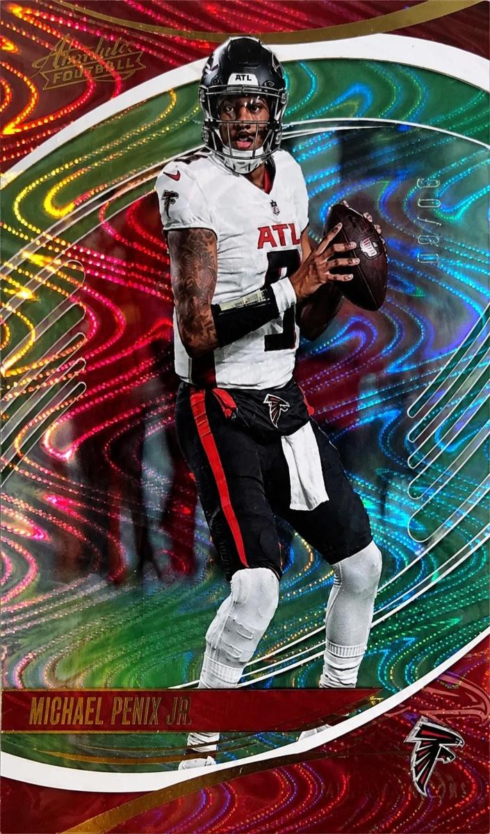 2025 Panini Absolute Football Green Waves Michael Penix Jr. #84