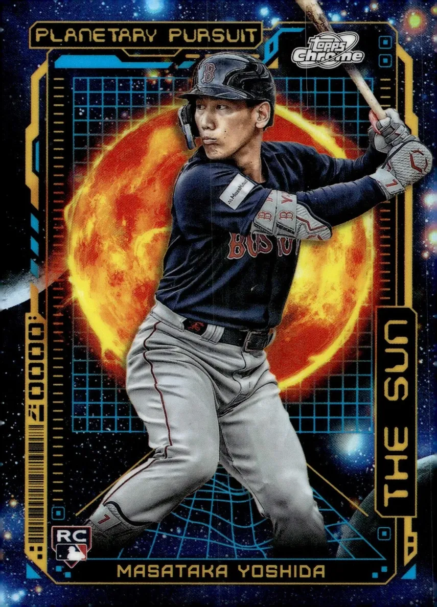 2023 Topps Cosmic Chrome Baseball Sun Masataka Yoshida #PPS-3