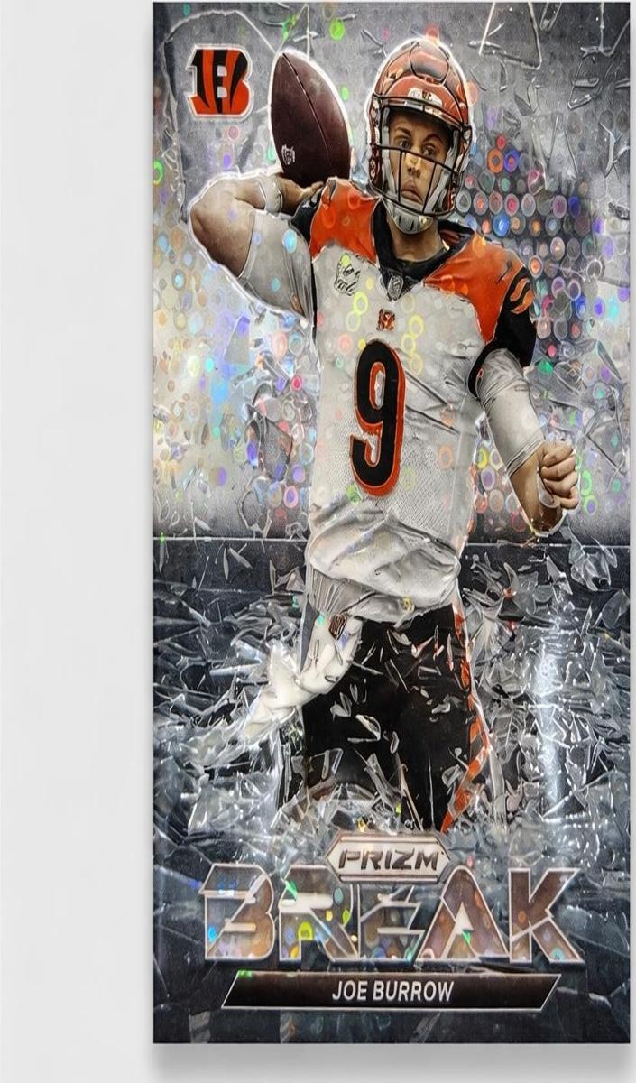 2021 Panini Prizm Football No Huddle Joe Burrow #PB-2