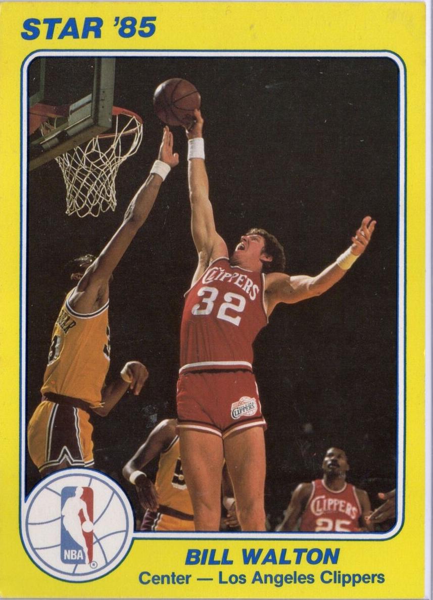 1984 Star Basketball Bill Walton #9