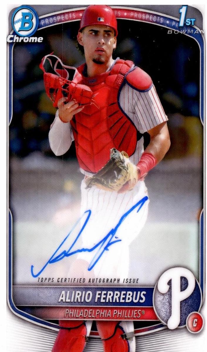 2025 Bowman Chrome Baseball Alirio Ferrebus #CPA-AF PSA 9