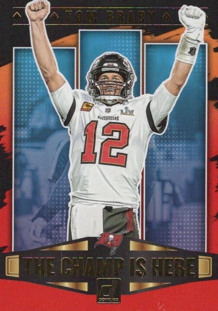 2021 Panini Donruss Football Red Tom Brady #CIH-1