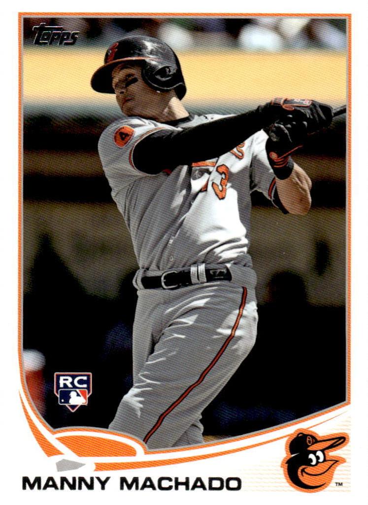 2013 Topps Baseball Manny Machado #270 RAW Ungraded