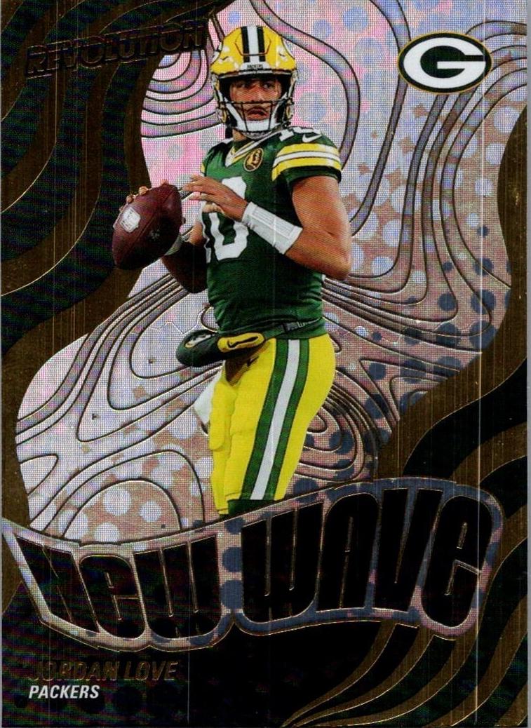 2025 Panini Revolution Football Jordan Love #22 CGC 9
