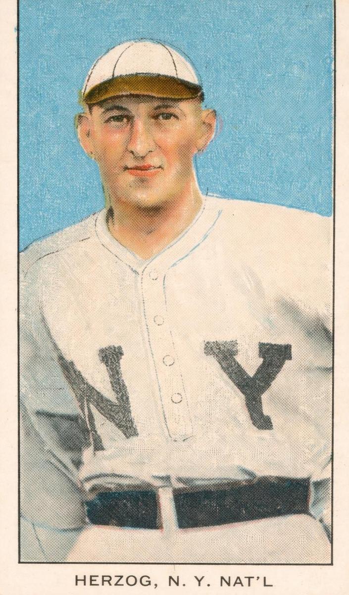 1909-11 T206 Baseball New York Buck Herzog #NNO SGC 3