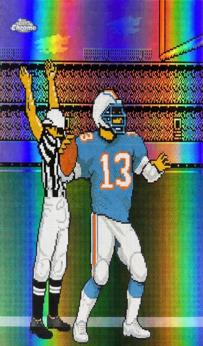 2025 Topps Chrome Football Dan Marino #TECMO-10 PSA 9