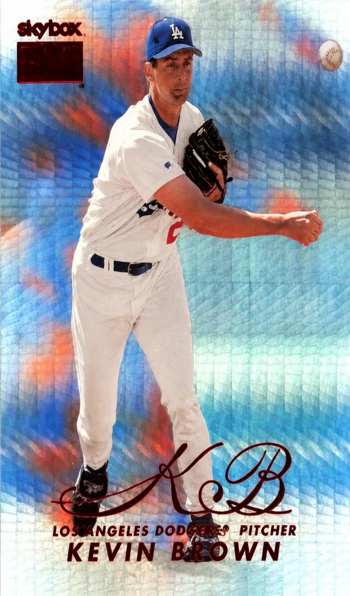1999 Skybox Premium Baseball Star Rubies Kevin Brown #211