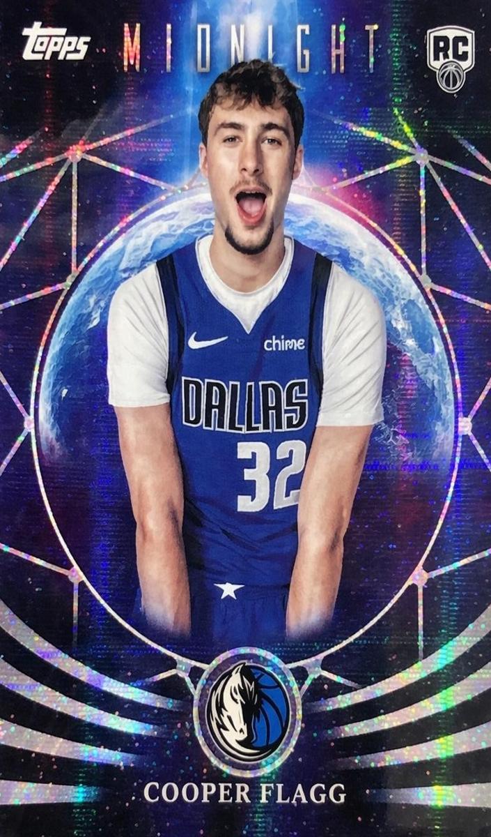 2025 Topps Midnight Basketball Winter Solstice Cooper Flagg #MF-21