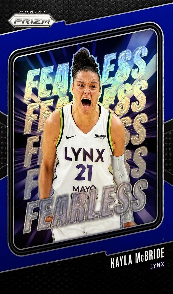 2024 Panini Prizm WNBA Basketball Blue Kayla McBride #2