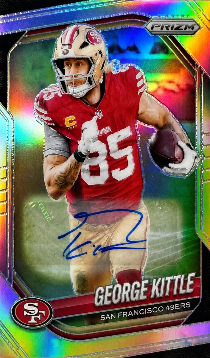 2025 Panini Prizm Football Silver George Kittle #94
