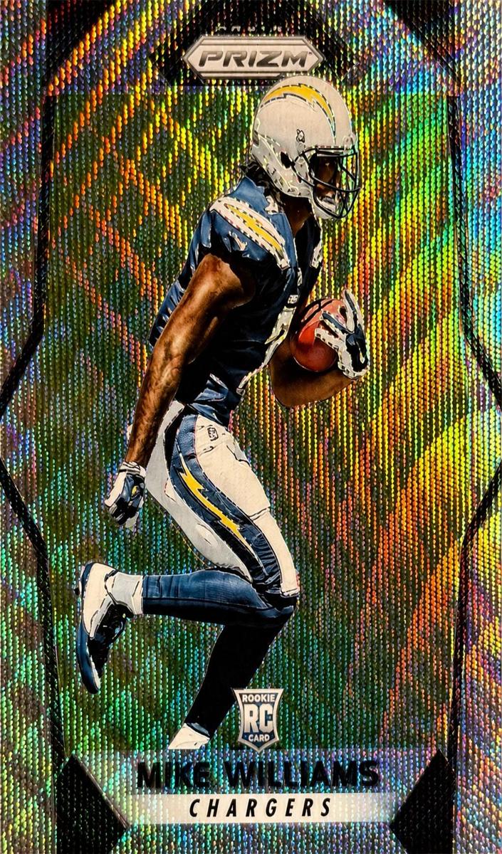 2017 Panini Prizm Football Blue Wave Mike Williams #239