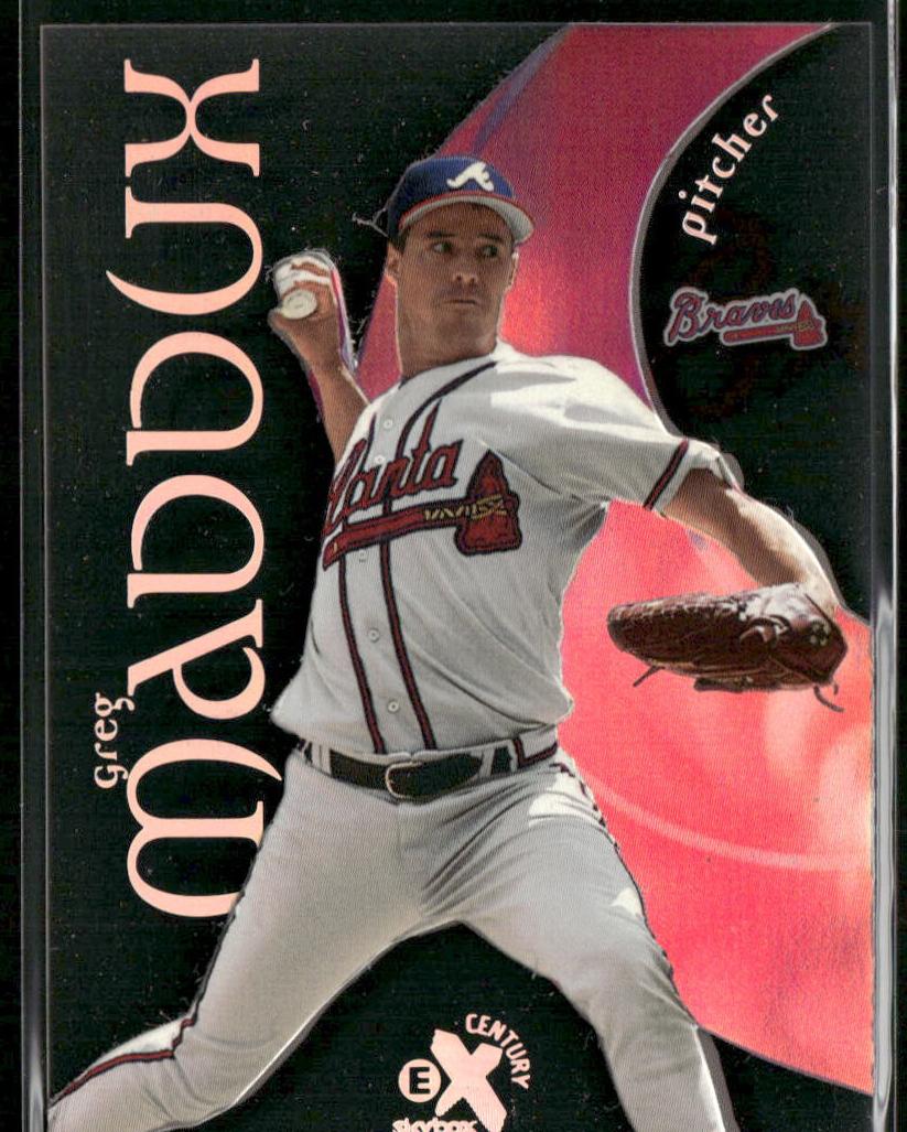 1999 Skybox E-X Century Baseball Greg Maddux #14 PSA 10
