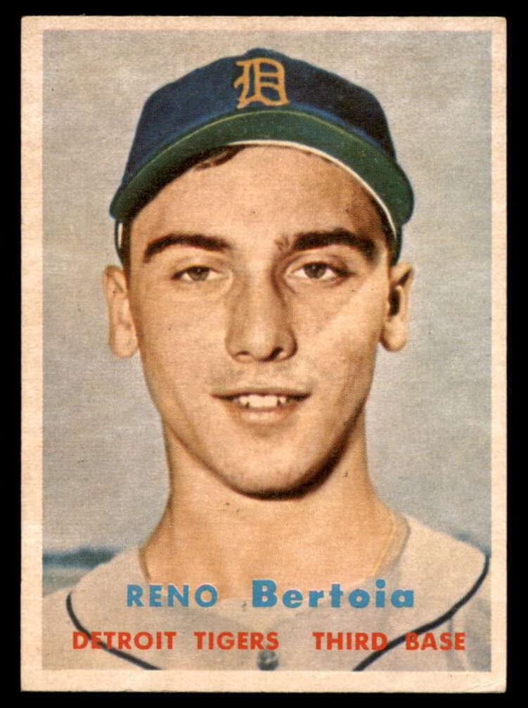 1957 Topps Baseball Reno Bertoia #390