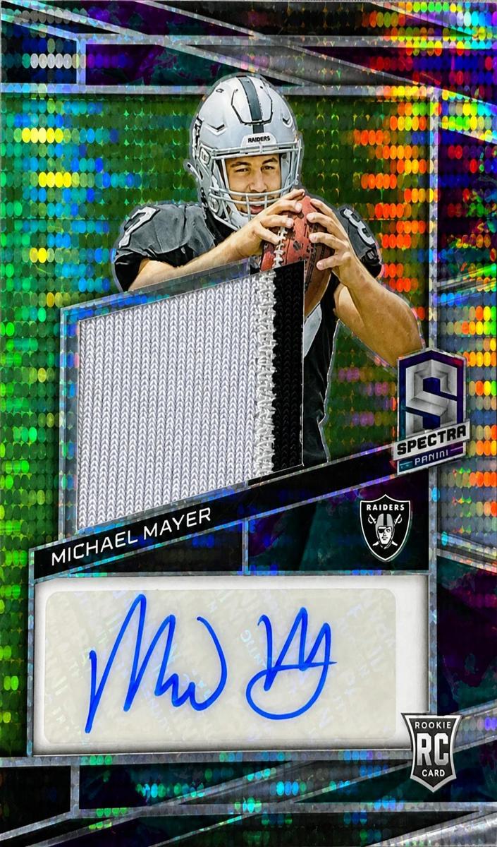 2023 Panini Spectra Football Celestial Michael Mayer #226