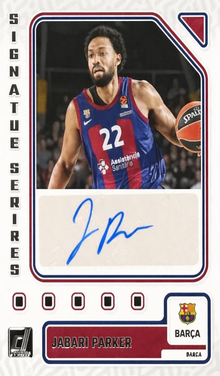 2023 Donruss Turkish Airlines EuroLeague Basketball Jabari Parker #SS-PKR