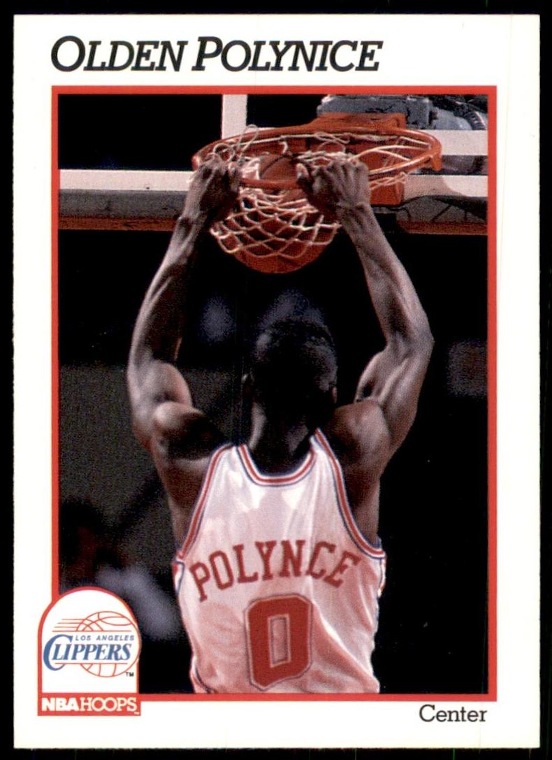 1991 Hoops Basketball Olden Polynice #97